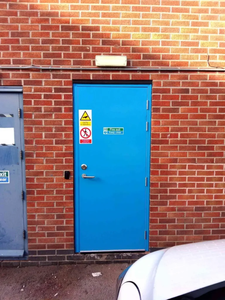 Brand new Steel hinged security door